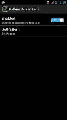 Pattern Screen Lock android App screenshot 2